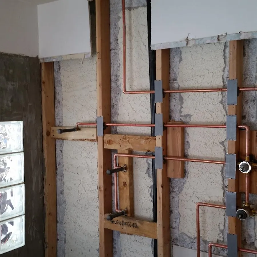 Copper pipe installation for Burst Pipe Repair in Topsham
